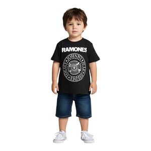 Ramones Classic Logo Band Tee Black 3T